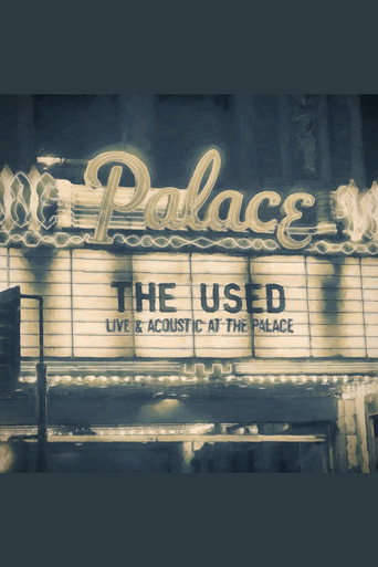 The Used: Live & Acoustic at the Palace movie poster