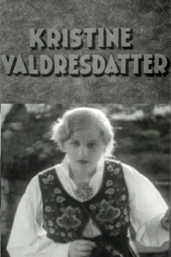 Kristine Valdresdatter movie poster