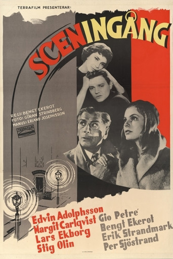Sceningång movie poster