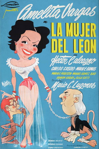 La mujer del león movie poster