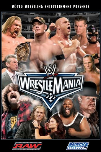 WWE WrestleMania 22 movie poster