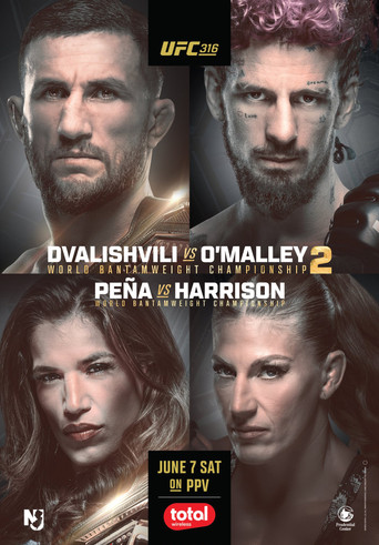UFC 316: Dvalishvili vs. O'Malley 2 movie poster