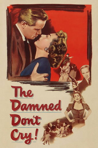 The Damned Don't Cry movie poster