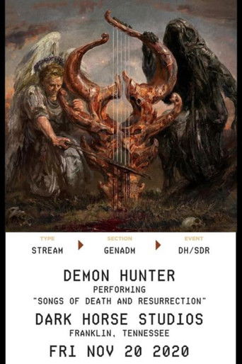 Demon Hunter Songs - Songs of Death and Resurrection Livestream movie poster
