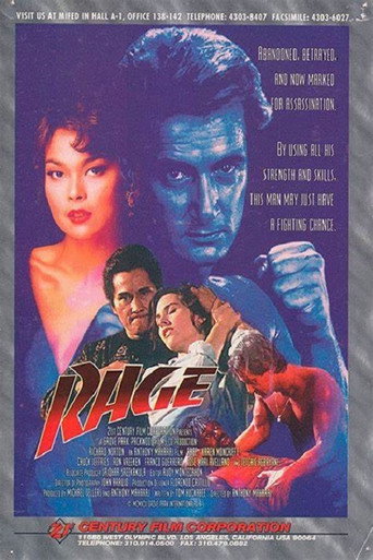 Rage movie poster