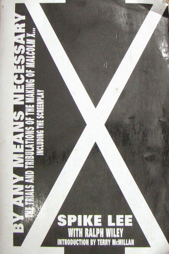 By Any Means Necessary: The Making of 'Malcolm X' movie poster