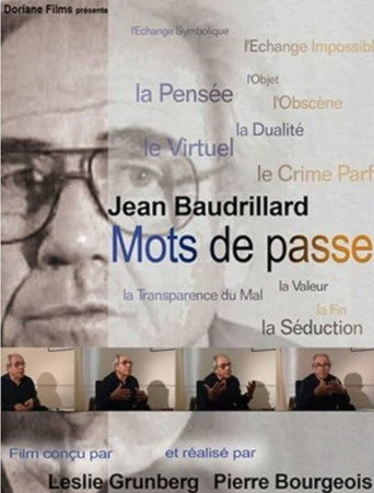 Mots de passe movie poster
