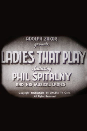 Ladies That Play movie poster