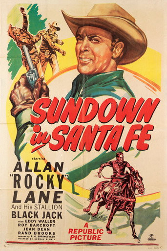 Sundown in Santa Fe movie poster