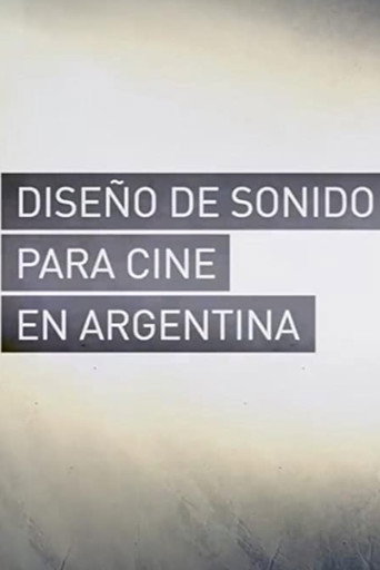 Diseño de Sonido para Cine en Argentina movie poster