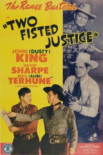 Two Fisted Justice movie poster