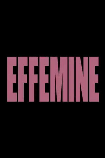 Efféminé movie poster