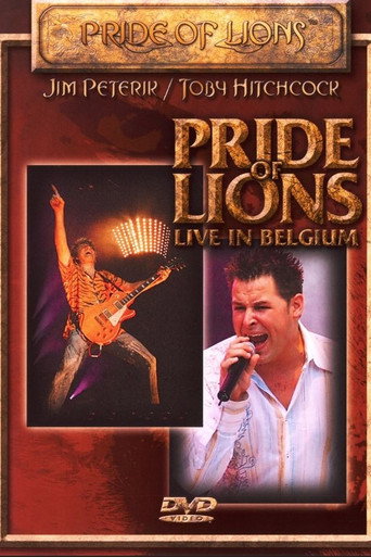 Pride Of Lions ‎– Live In Belgium movie poster