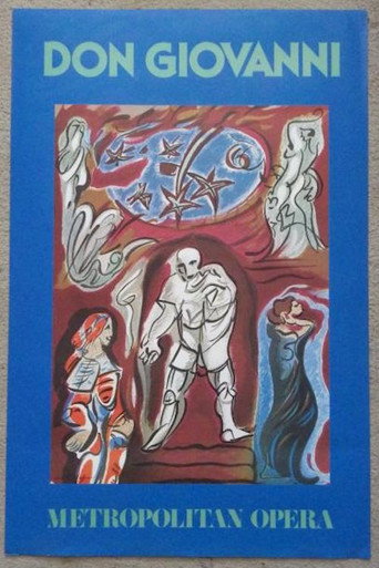 The Metropolitan Opera: Don Giovanni movie poster
