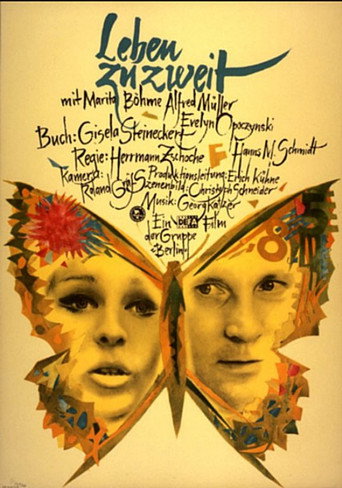 Leben zu zweit movie poster