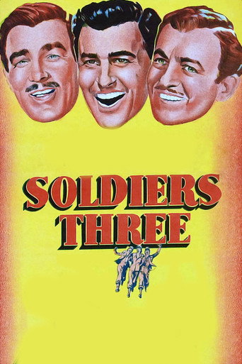 Soldiers Three movie poster