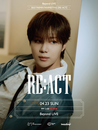 2023 TAEMIN FANMEETING "RE : ACT" movie poster