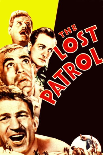 The Lost Patrol movie poster