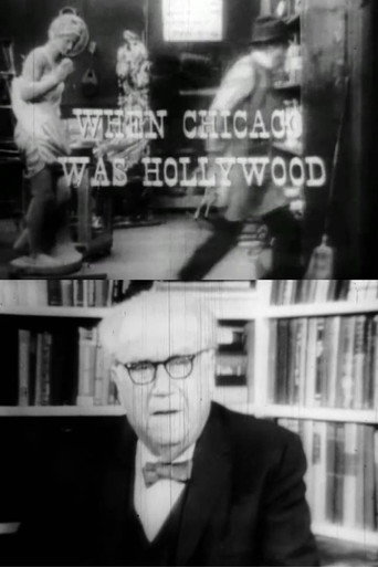 When Chicago Was Hollywood movie poster