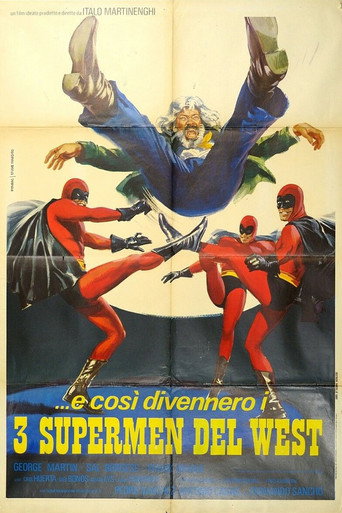 Three Supermen of the West movie poster
