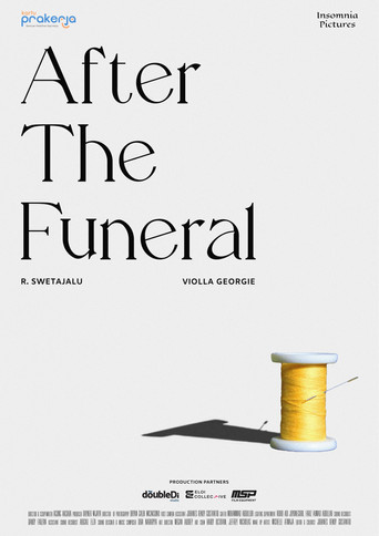 After The Funeral movie poster