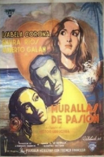 Murallas de pasión movie poster