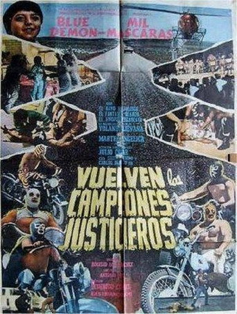 The Champions Five Supermen movie poster