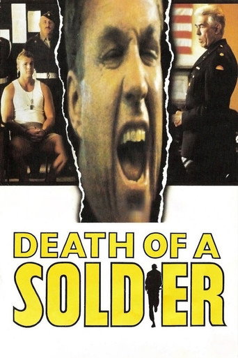 Death of a Soldier movie poster