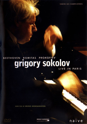 Grigory Sokolov - Live in Paris movie poster