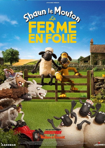 Shaun le mouton, la ferme en folie movie poster