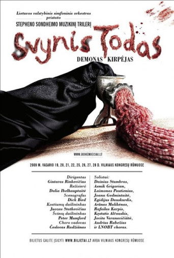 Sweeney Todd: the Demon Barber of Fleet Street movie poster