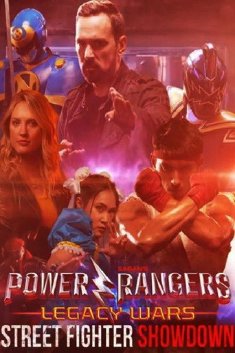 Power Rangers Legacy Wars: Street Fighter Showdown movie poster
