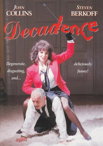 Decadence movie poster