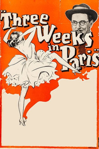 Three Weeks in Paris movie poster