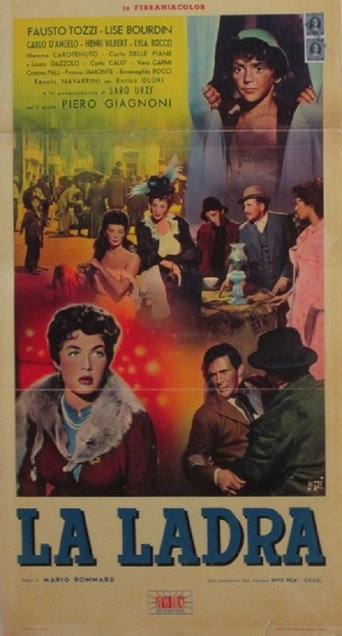 La ladra movie poster