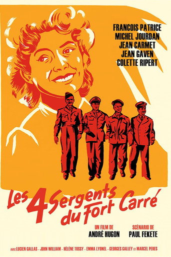 Les Quatre Sergents du Fort Carré movie poster