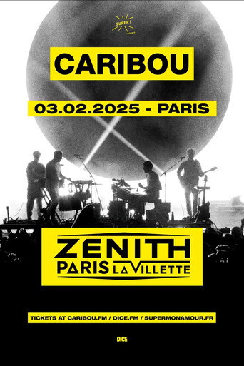 Caribou - Zénith Paris - La Villette - ARTE Concert movie poster