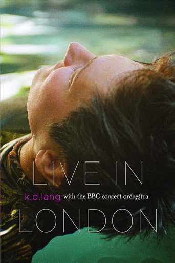 k.d. lang  - Live in London with the BBC Orchestra movie poster