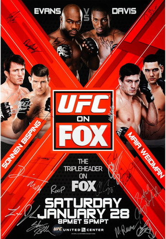 UFC on Fox 2: Evans vs. Davis movie poster