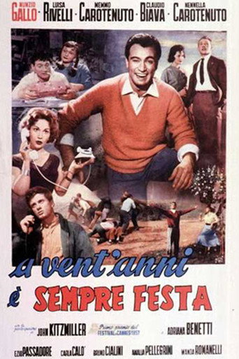 A vent'anni è sempre festa movie poster