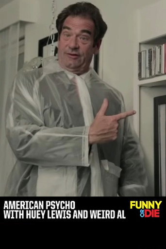 American Psycho with Huey Lewis and Weird Al movie poster
