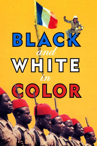 Black and White in Color movie poster