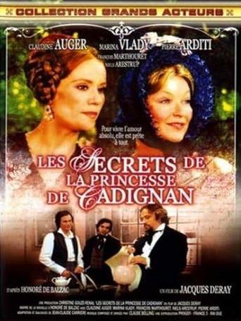 The Secrets of the Princesse de Cadignan movie poster