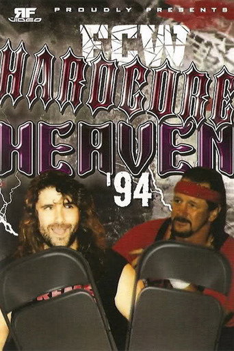ECW Hardcore Heaven 1994 movie poster