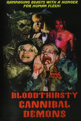 Bloodthirsty Cannibal Demons movie poster