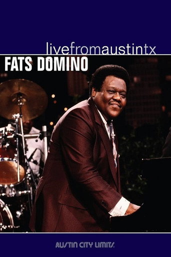 Fats Domino Live from Austin Texas movie poster