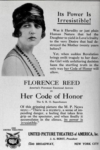 Her Code of Honor movie poster