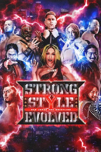 NJPW Strong Style Evolved 2024 movie poster