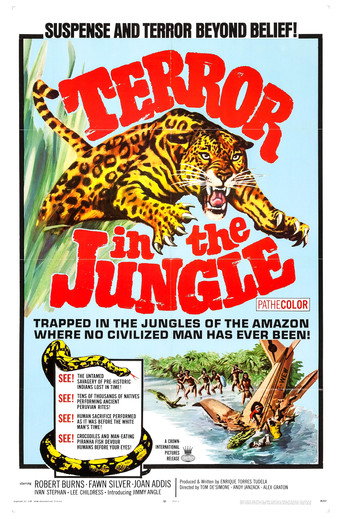 Terror in the Jungle movie poster