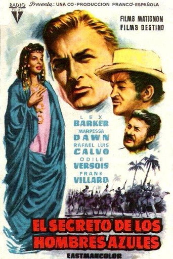 The Secret of the Blue Men movie poster